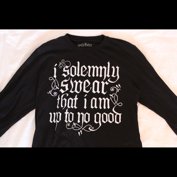 Harry Potter Marauders Map long sleeve shirt - Picture 1 of 4